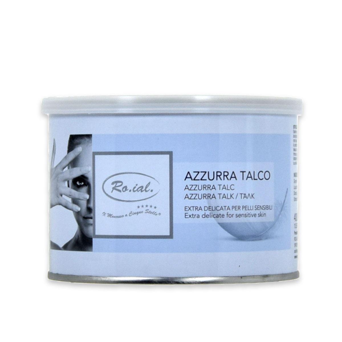 Roial cera azzurra talco 400ml.