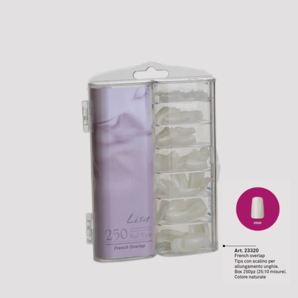 23320 – TIPS FRENCH OVERLAP 250PZ