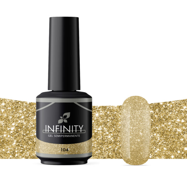 N104 – INFINITY – ORO GLITTER