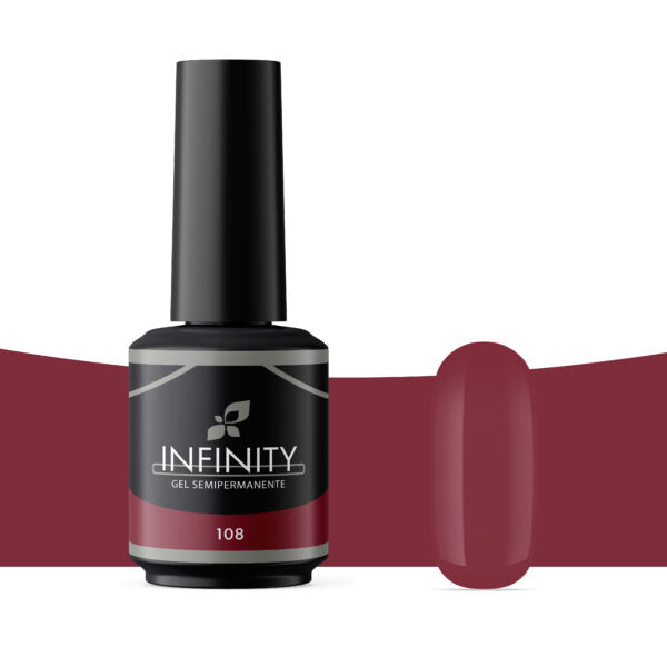 N108 – INFINITY – ROSSO SCURO