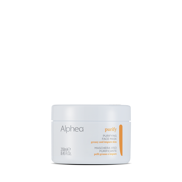 Maschera viso purificante