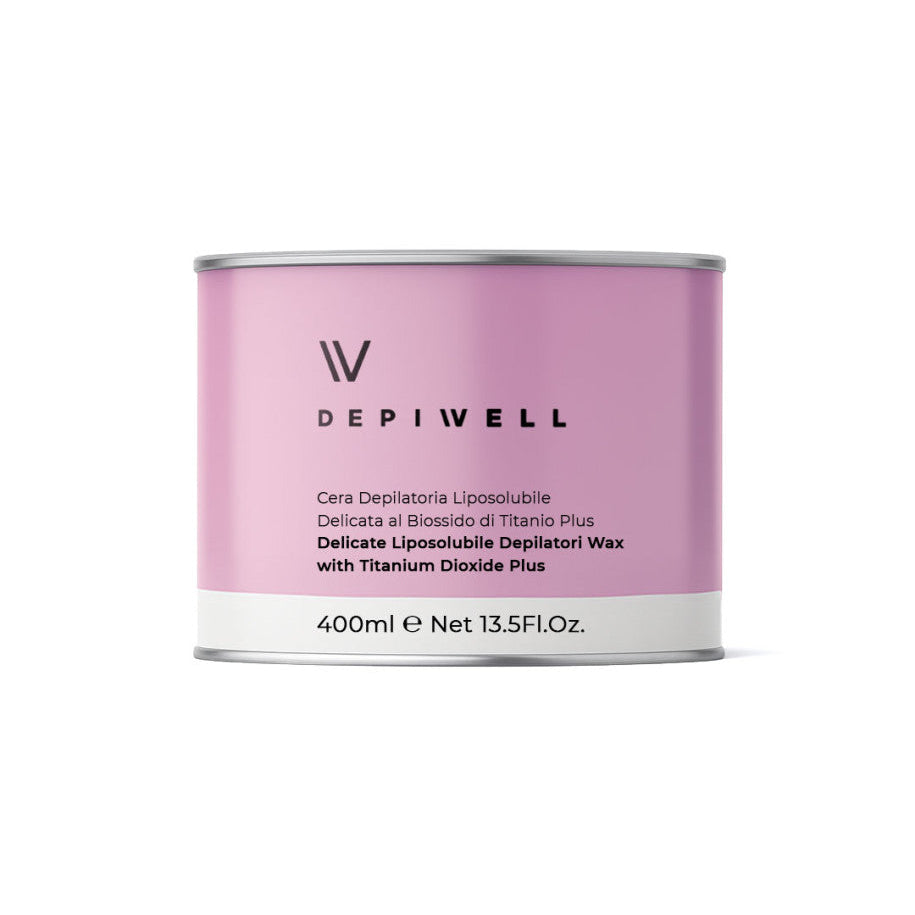 Depiwell cera vaso delicate al biossido di titanio plus 400ml.