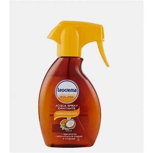 LEOCREMA ACQUA SPRAY IDRATANTE ABBRONZANTE COCCO